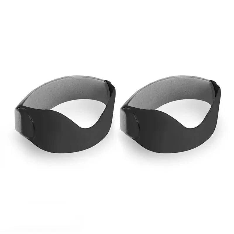 Knee Compression Strap with Silicone Padding and Non-Slip Grip, 2 Pack