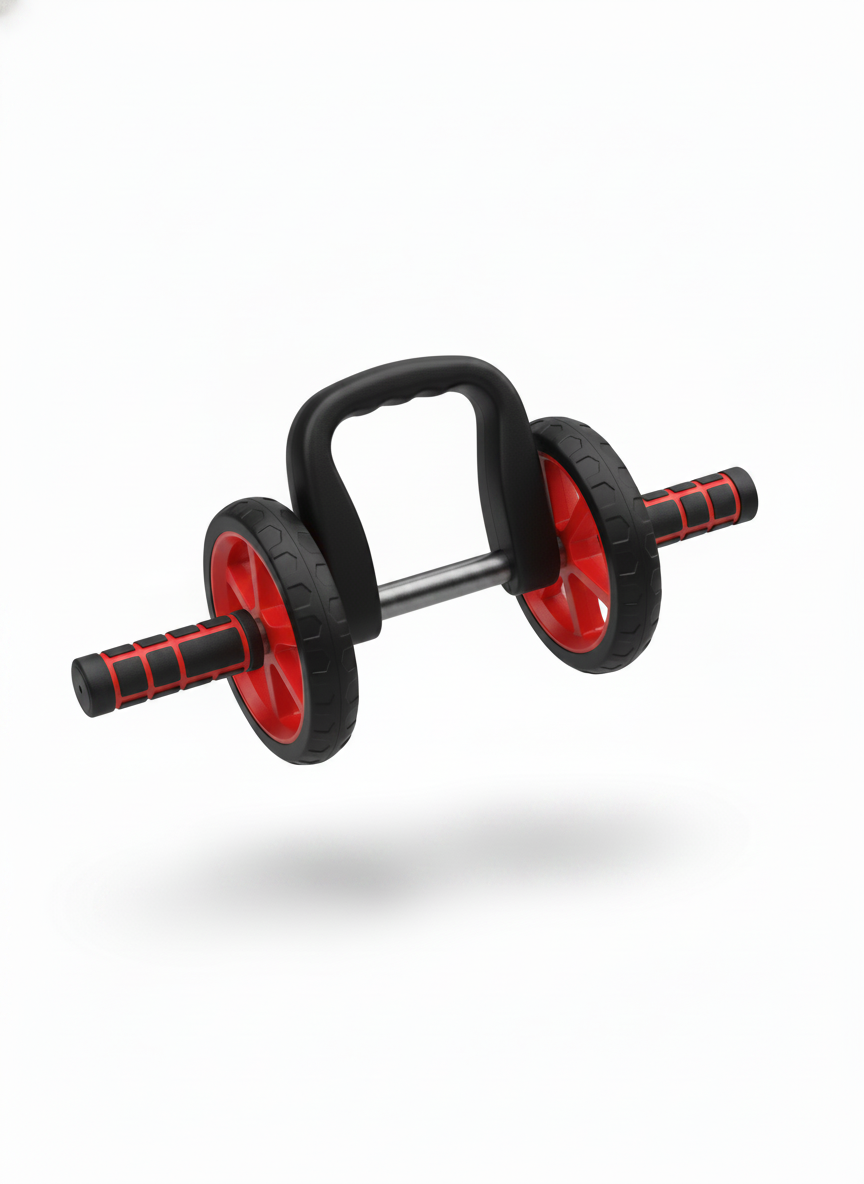 Dual-Wheel Core Ab Roller
