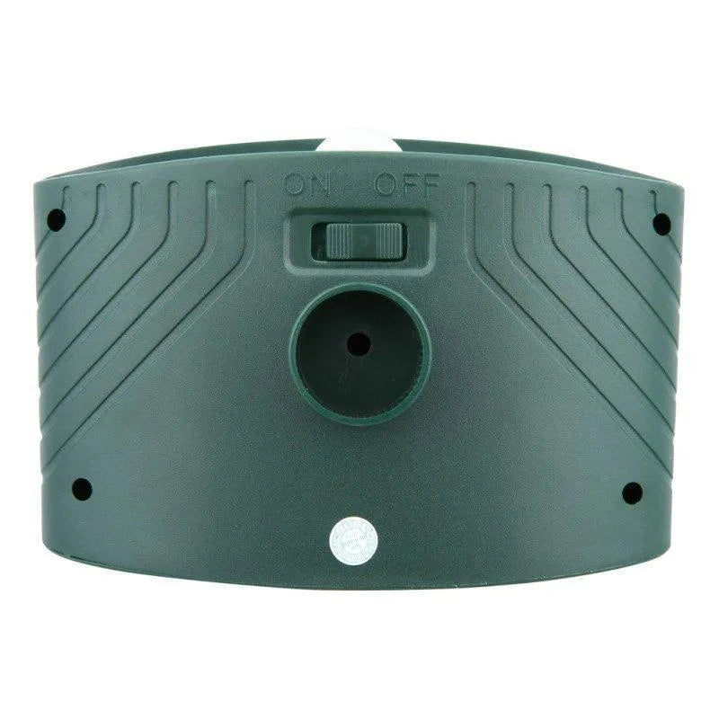 Solar Powered Ultrasonic Animal Repeller with Motion Sensor and Flashing Light, 4-Pack