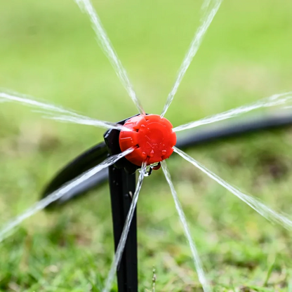 Automatic Drip Irrigation System with Pressure Regulator and Programmable Timer