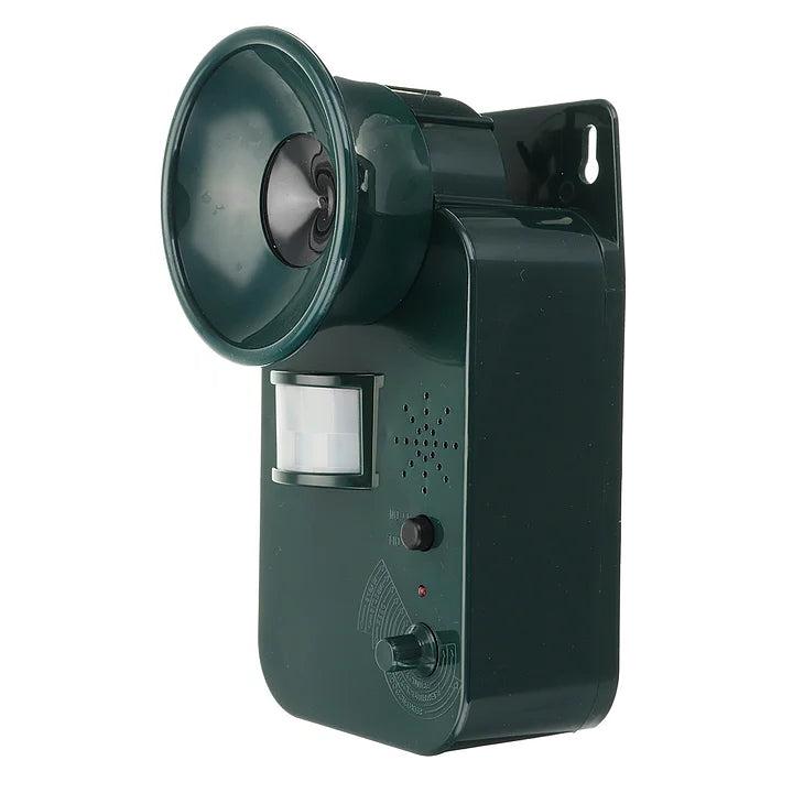 Ultrasonic Animal Repeller with Motion Sensor and Adjustable Frequency, 5000ft Coverage