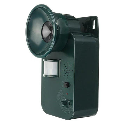 Ultrasonic Animal Repeller with Motion Sensor and Adjustable Frequency, 5000ft Coverage