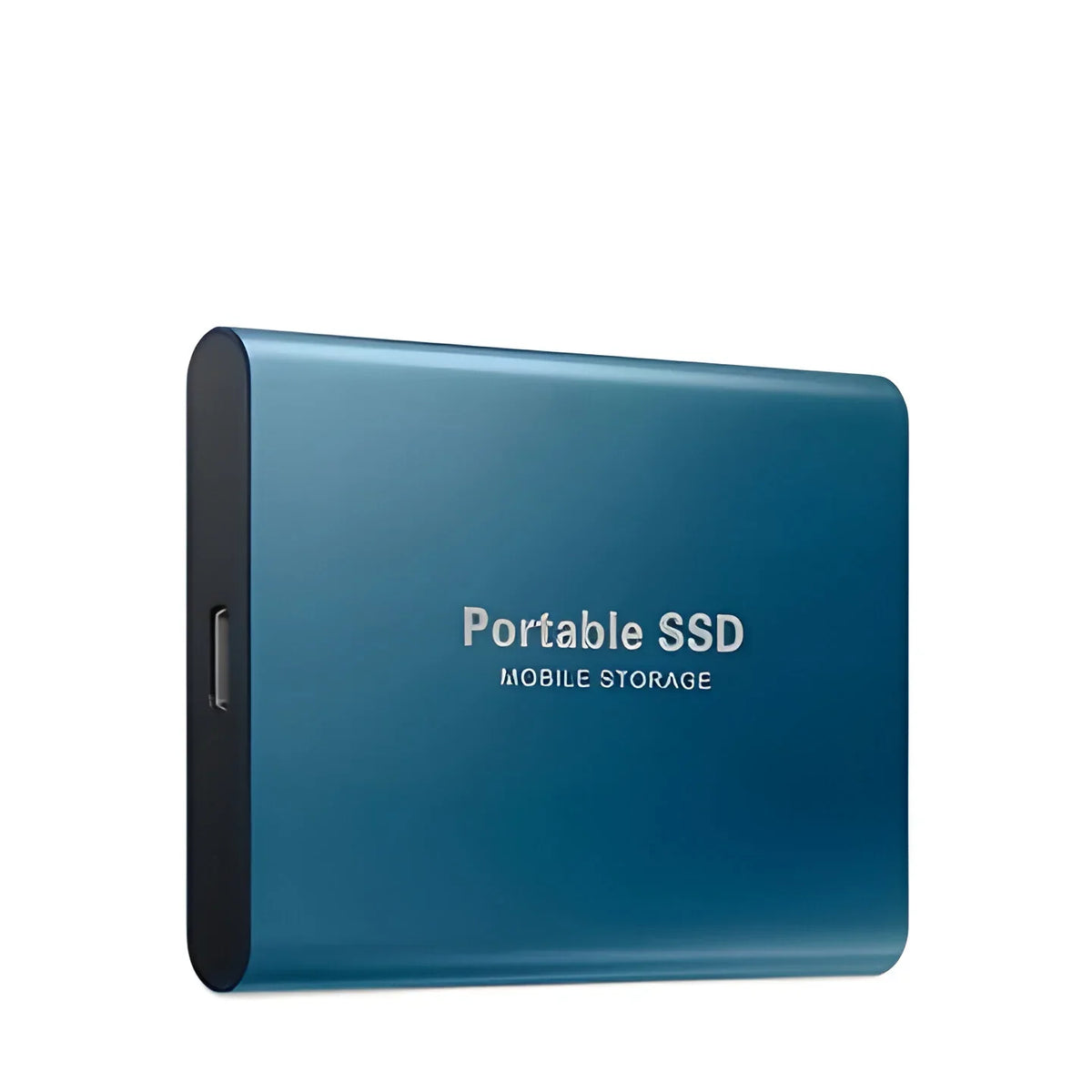 External SSD with High-Speed Data Transfer and Universal Compatibility, Ultra-Thin Design