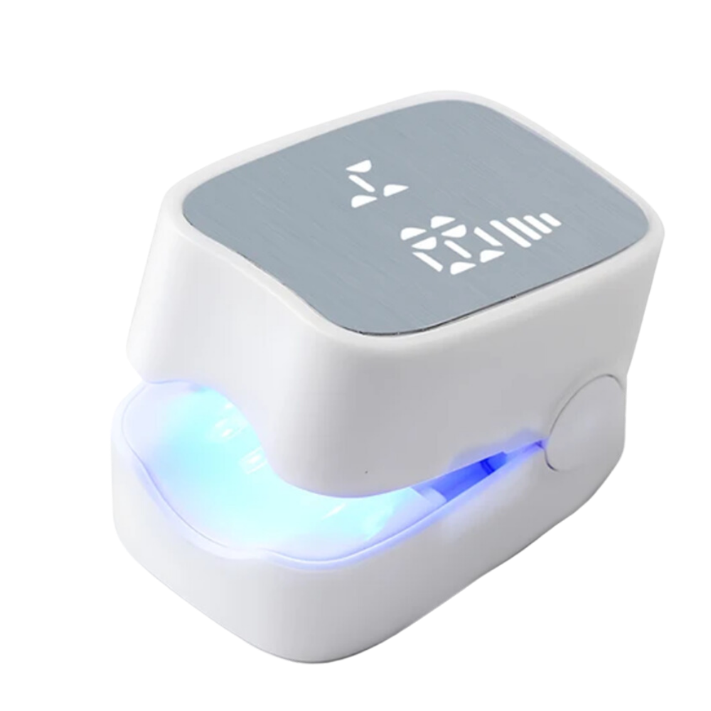 Laser Nail Treatment Device with Dual Cold Laser and Blue Light, Clip-On Design