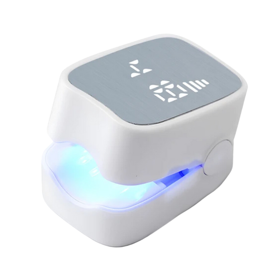 Laser Nail Treatment Device with Dual Cold Laser and Blue Light, Clip-On Design