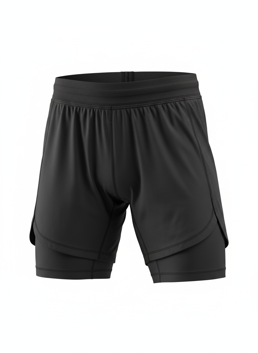 Dual-Layer Compression Shorts