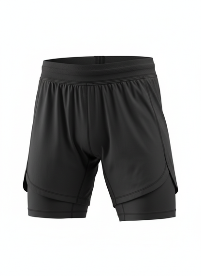 Dual-Layer Compression Shorts