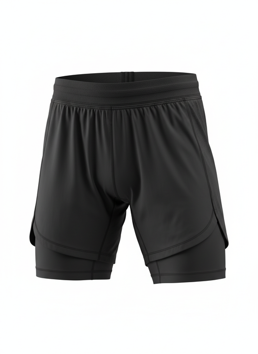 Dual-Layer Compression Shorts