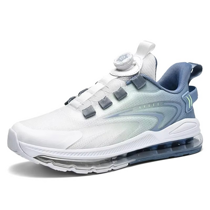 Men's Running Sneakers with Air Pocket Sole and Mesh Upper, Non-Slip Outsole