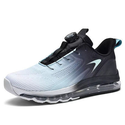 Men's Running Sneakers with Air Pocket Sole and Mesh Upper, Non-Slip Outsole