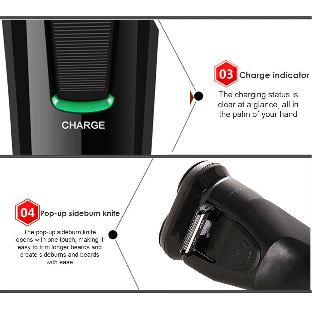 1080P Hidden Camera Shaver with WiFi Streaming and Motion Detection