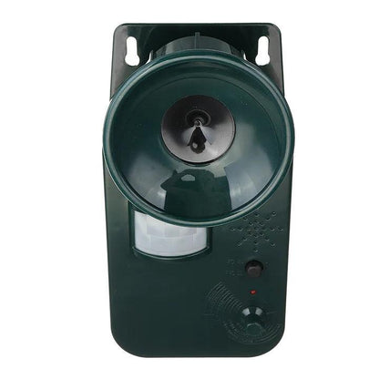 Ultrasonic Animal Repeller with Motion Sensor and Adjustable Frequency, 5000ft Coverage