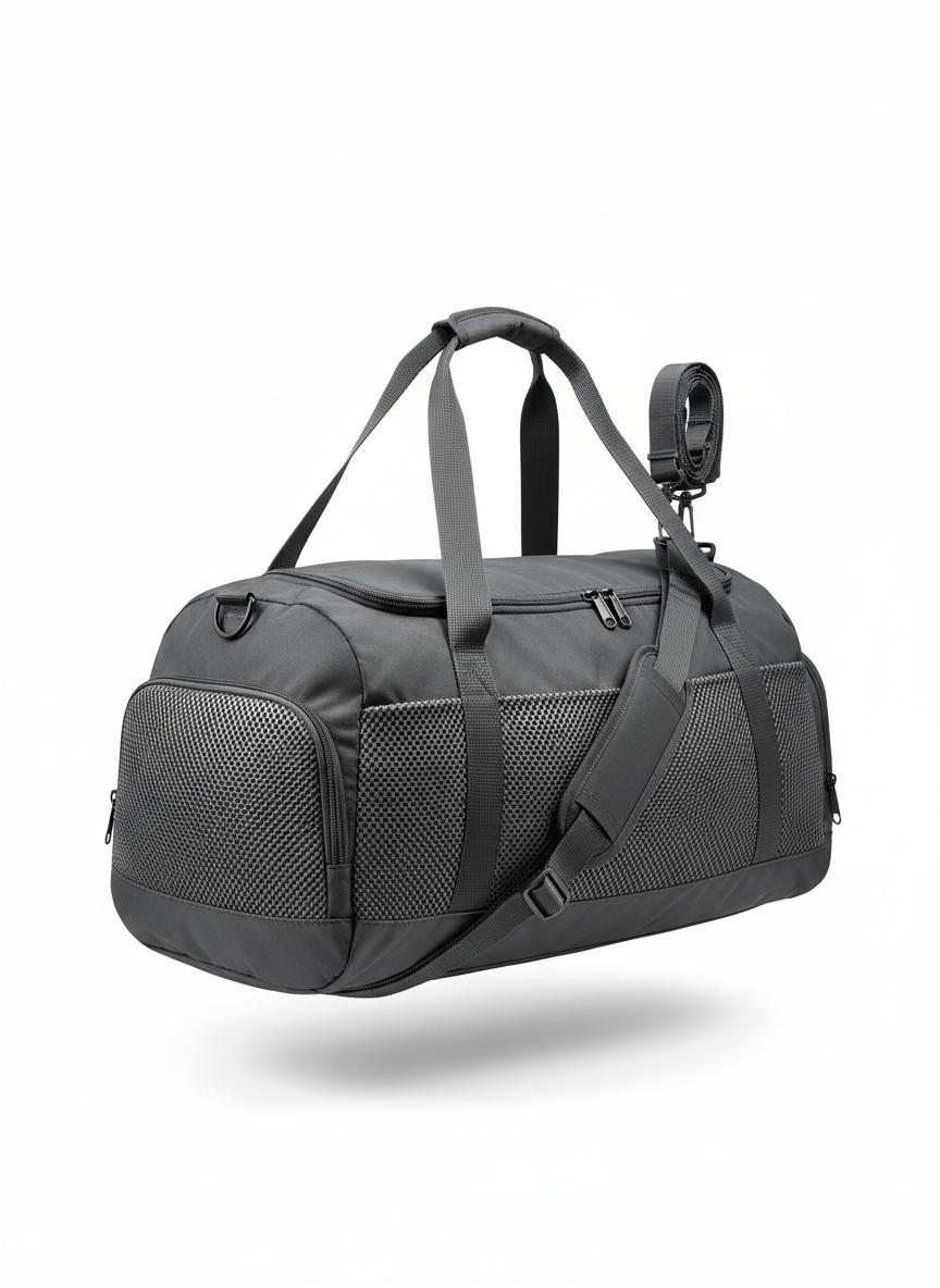 Ventilated Mesh Gym Duffel Bag