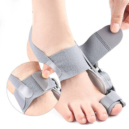 Adjustable Bunion Corrector with Hinge Joint and Silicone Padding, Universal Size