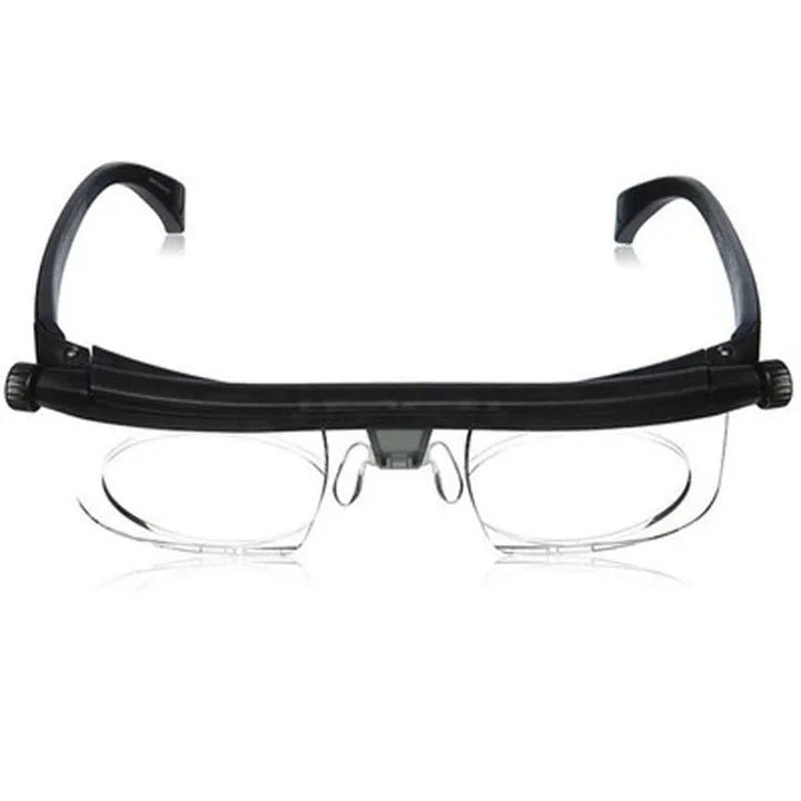 Adjustable Dial Glasses for Near and Far Vision with Independent Lens Control
