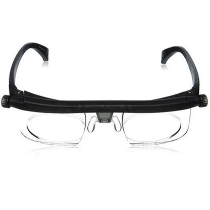 Adjustable Dial Glasses for Near and Far Vision with Independent Lens Control