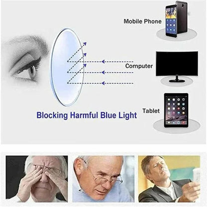 Adjustable Dial Glasses for Near and Far Vision with Independent Lens Control