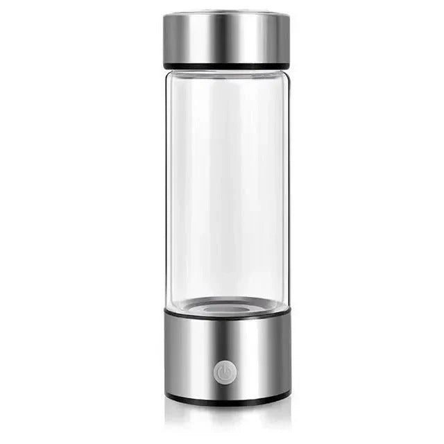 Rechargeable Hydrogen Water Generator with Transparent Chamber and One-Button Operation