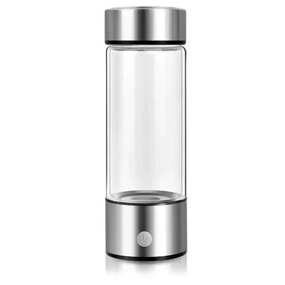 Rechargeable Hydrogen Water Generator with Transparent Chamber and One-Button Operation