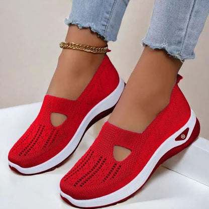 Women's Slip-On Knit Walking Shoes