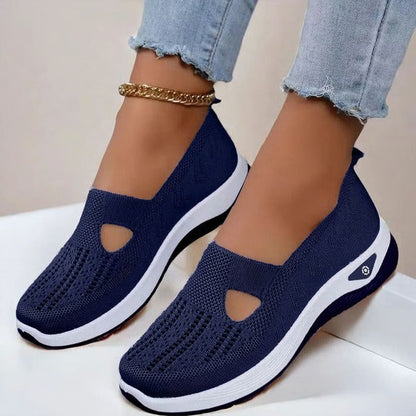 Women's Slip-On Knit Walking Shoes