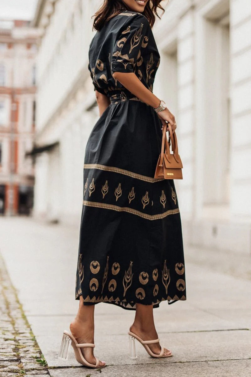 Premium Women's A-Line Dress for Spring and Summer