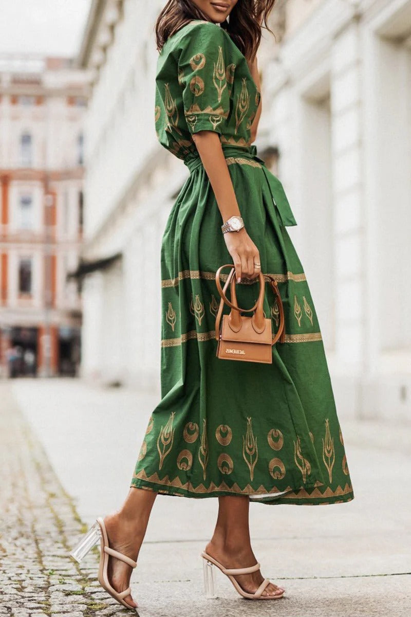 Premium Women's A-Line Dress for Spring and Summer