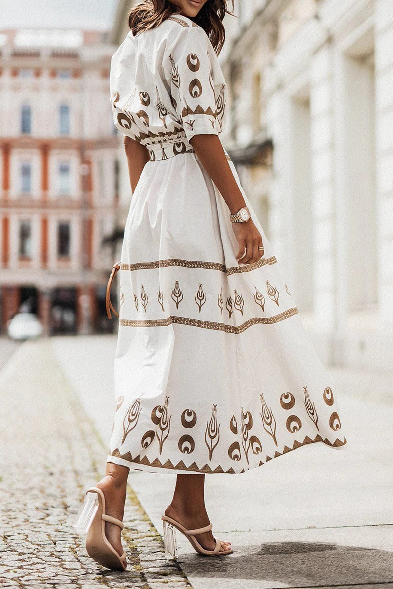 Premium Women's A-Line Dress for Spring and Summer