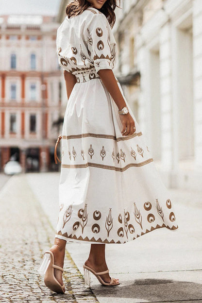 Premium Women's A-Line Dress for Spring and Summer