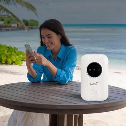Portable 5G and 4G Router with 150 Mbps Speed, Multi-Device Support
