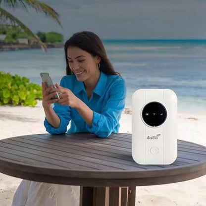 Portable 5G and 4G Router with 150 Mbps Speed, Multi-Device Support