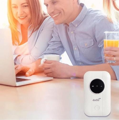 Portable 5G and 4G Router with 150 Mbps Speed, Multi-Device Support