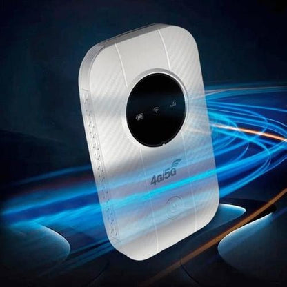 Portable 5G and 4G Router with 150 Mbps Speed, Multi-Device Support