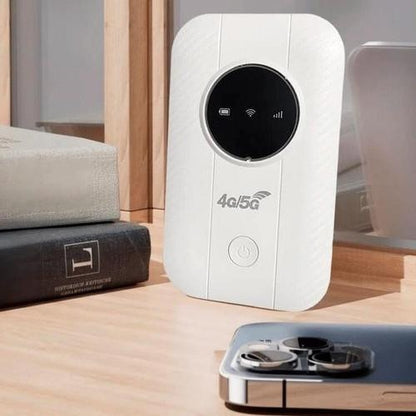Portable 5G and 4G Router with 150 Mbps Speed, Multi-Device Support