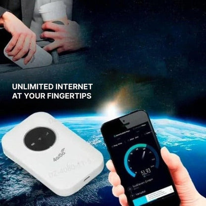 Portable 5G and 4G Router with 150 Mbps Speed, Multi-Device Support
