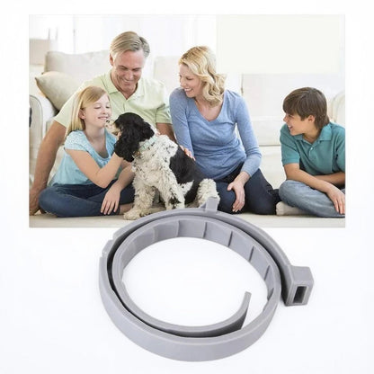 Flea and Tick Repellent Collar with Adjustable Fit and Water-Resistant Design for Dogs and Cats
