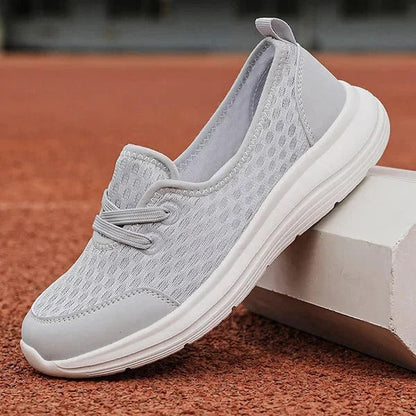 Orthopedic Mesh Shoes for Women with Memory Foam and Three Arch Support