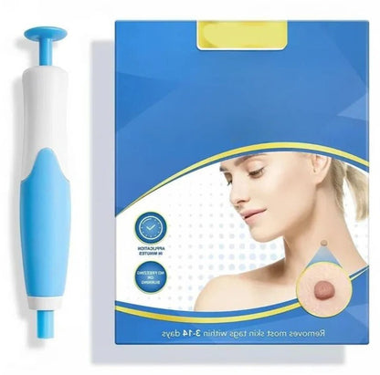 Skin Tag Removal Kit with Dual Head Pen and 40 Silicone Bands