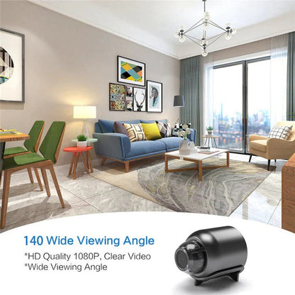 Compact Network Camera with Infrared Night Vision and Motion Alerts