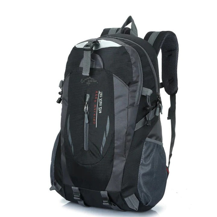 Camping Backpack with Padded Straps and Multiple Compartments