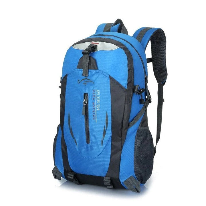 Camping Backpack with Padded Straps and Multiple Compartments