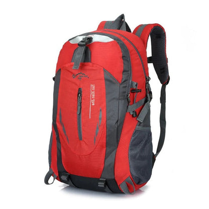 Camping Backpack with Padded Straps and Multiple Compartments