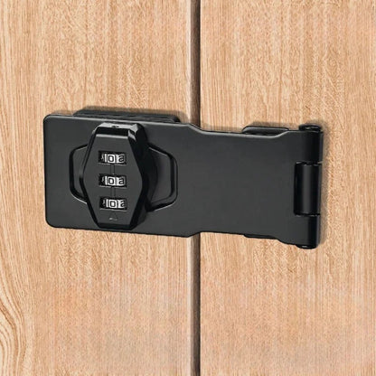 3-Digit Combination Cabinet Lock with 1,000 Code Options and Rust-Resistant Design