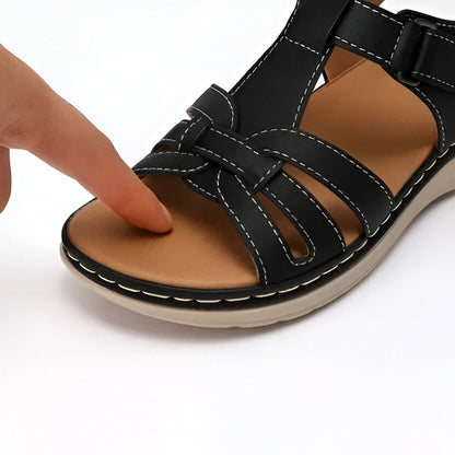 Women's Supportive Sandals with Arch Support and Shock Absorbing Midsole