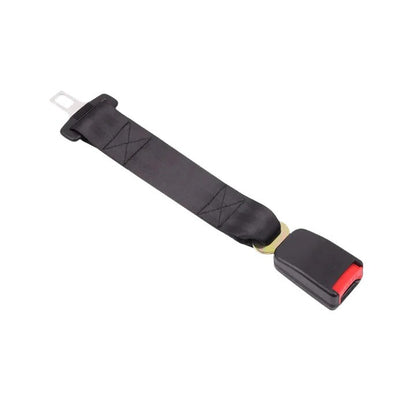 Seat Belt Extender with Stainless Steel Tongue and Polyester Blend Webbing, 9.8in