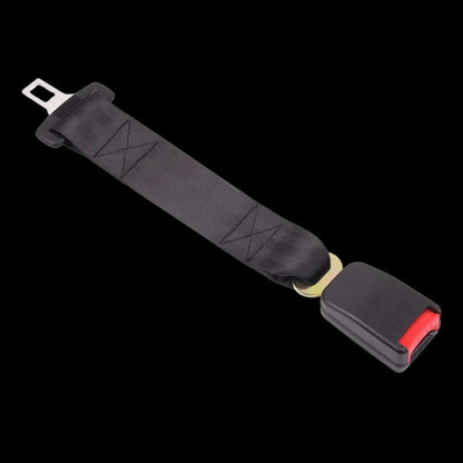 Seat Belt Extender with Stainless Steel Tongue and Polyester Blend Webbing, 9.8in