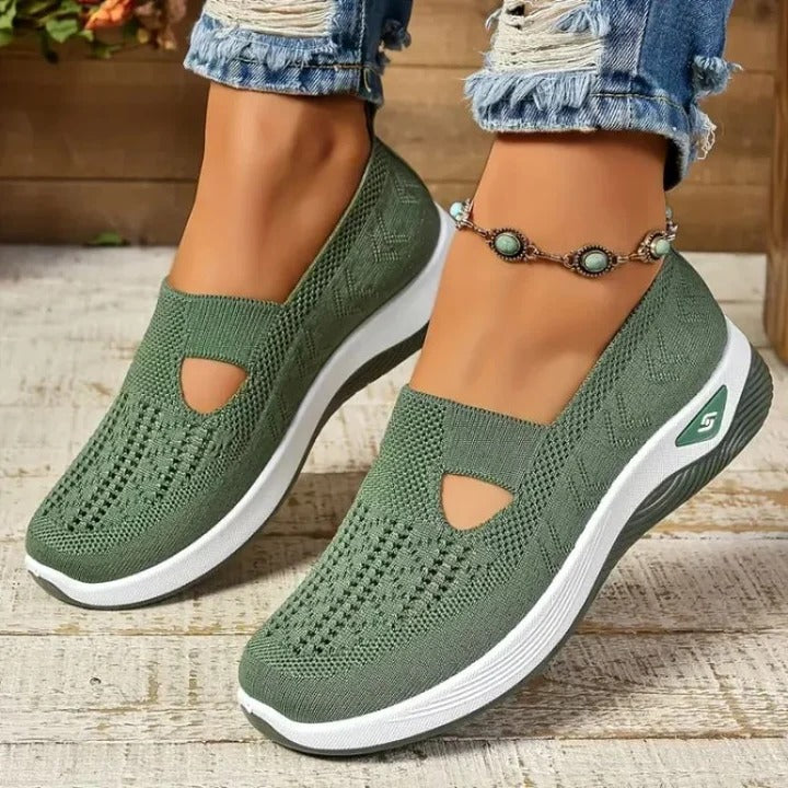Women's Everyday Mesh Slip On Sneakers for Daily Wear