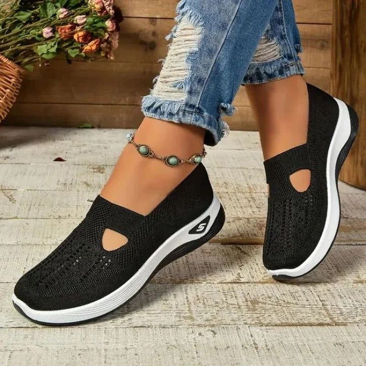 Women's Everyday Mesh Slip On Sneakers for Daily Wear