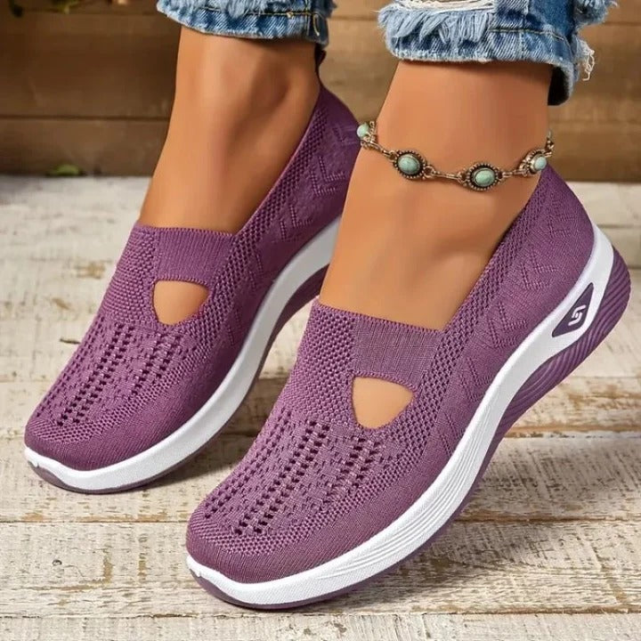 Women's Everyday Mesh Slip On Sneakers for Daily Wear