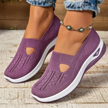 Women's Everyday Mesh Slip On Sneakers for Daily Wear